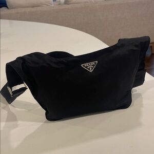 Prada Black Belt Bag for Men